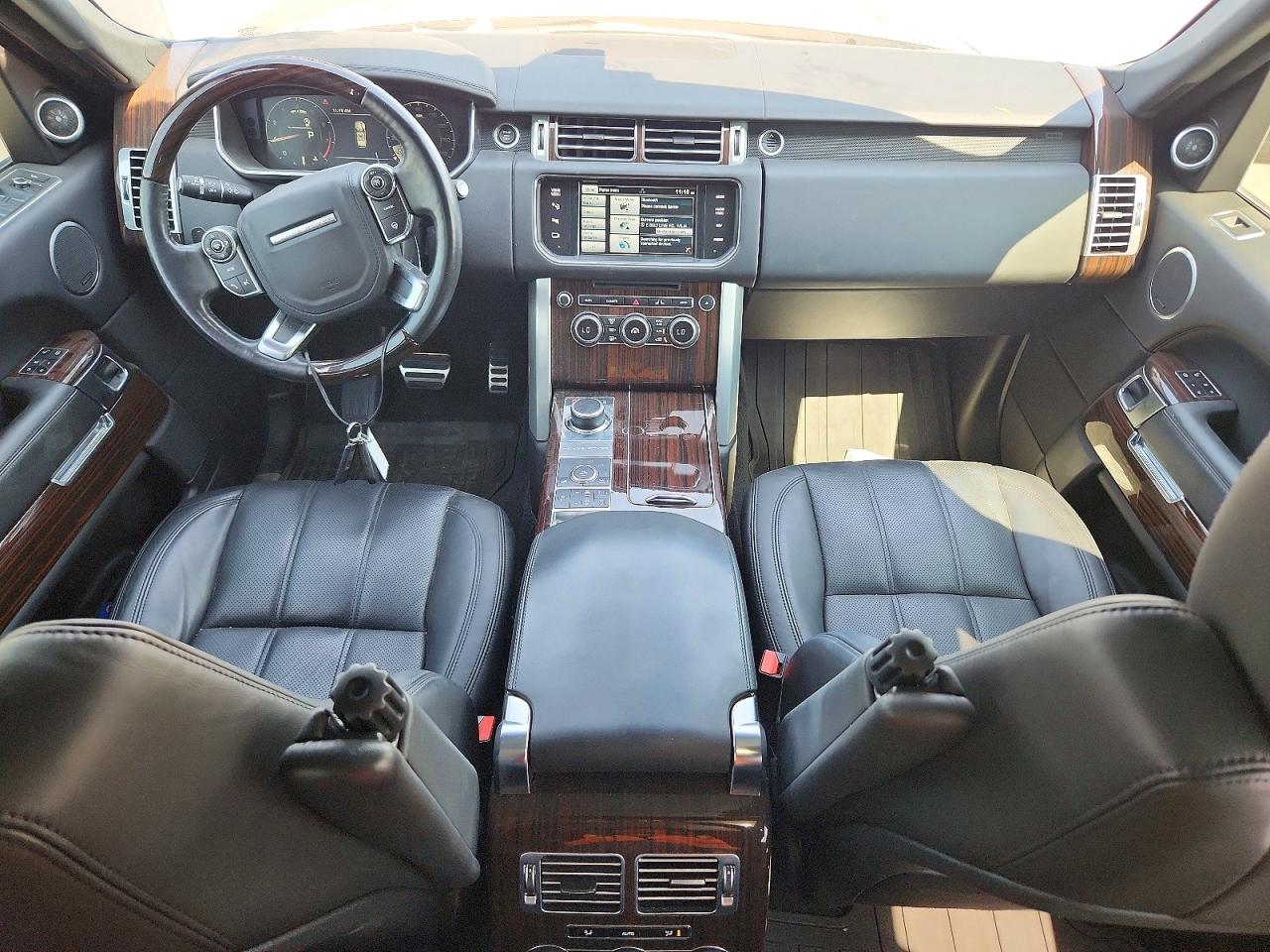 2015 Land Rover Range Rover Supercharged Black vin: SALGS2TF2FA228677