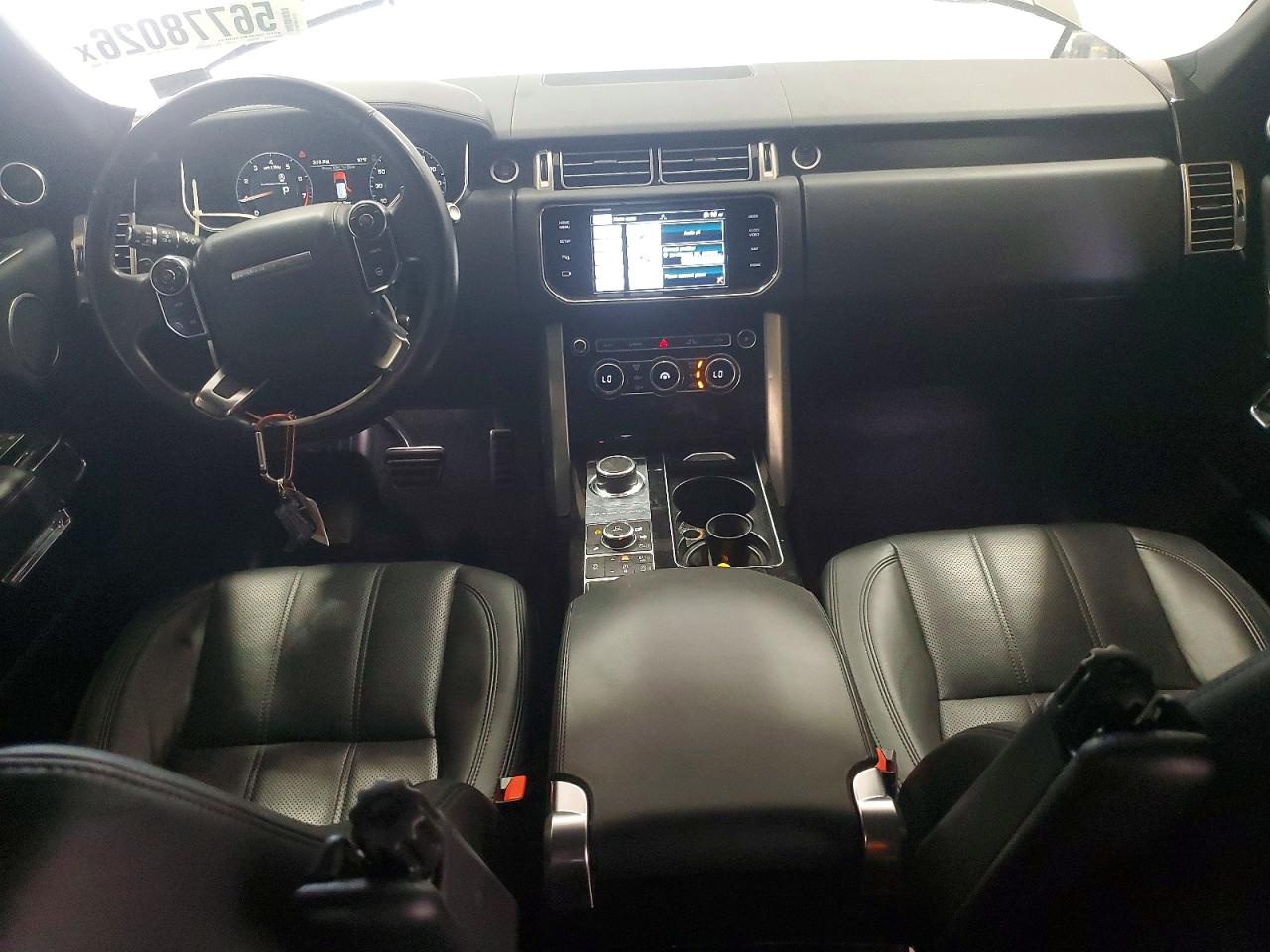 2015 Land Rover Range Rover Supercharged White vin: SALGS2TF2FA240277