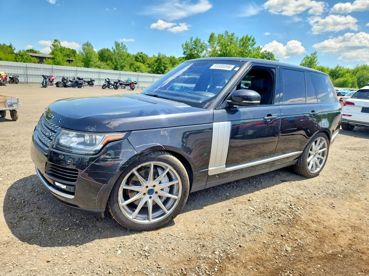 2014 Land Rover Range Rover Supercharged Gray vin: SALGS2TF3EA186034