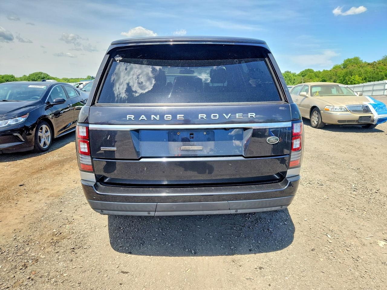 2014 Land Rover Range Rover Supercharged Gray vin: SALGS2TF3EA186034