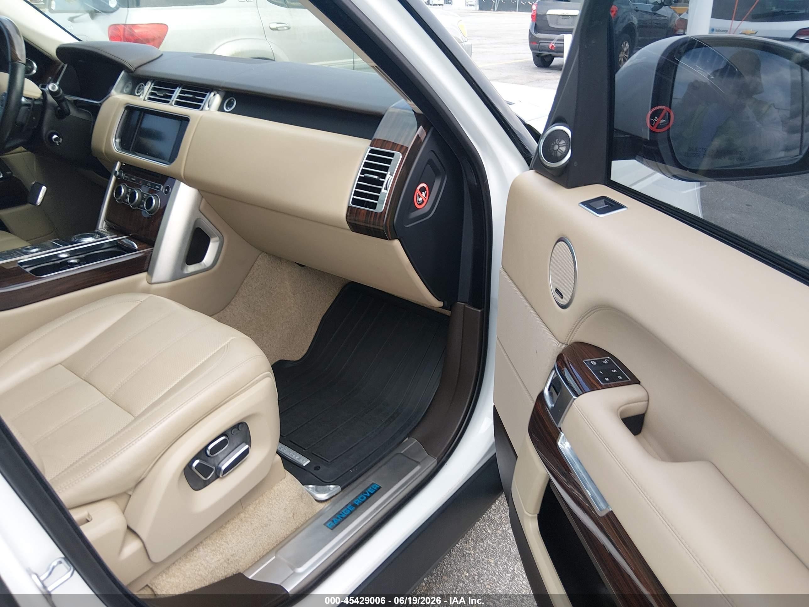 2014 Land Rover Range Rover 5.0l V8 Supercharged/5.0l V8 Supercharged Ebony Edition White vin: SALGS2TF3EA190049