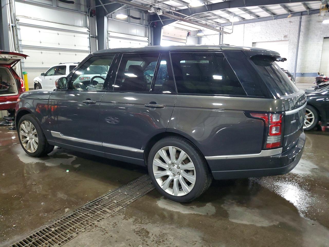 2014 Land Rover Range Rover Supercharged Gray vin: SALGS2TF3EA192285