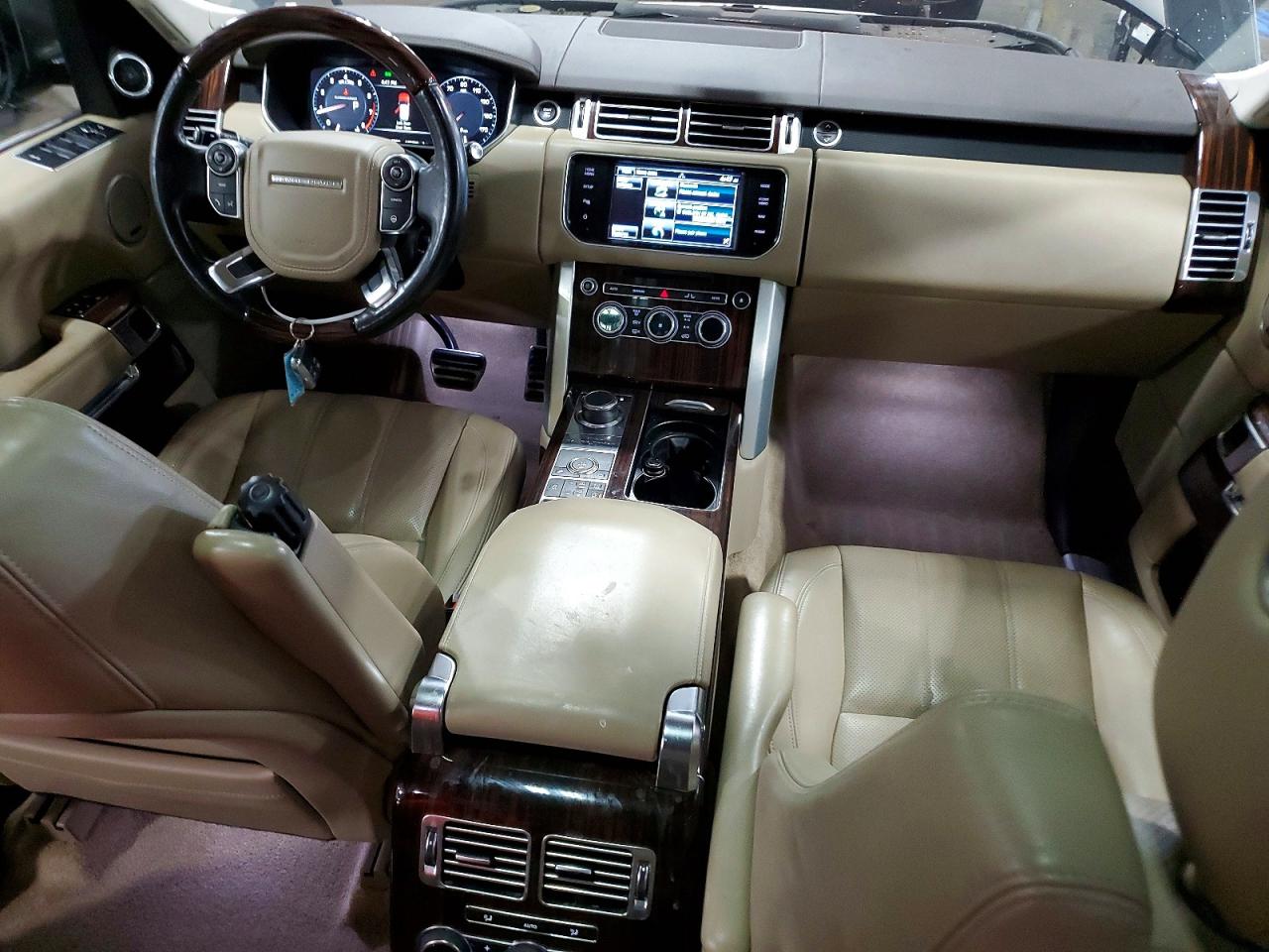 2014 Land Rover Range Rover Supercharged Gray vin: SALGS2TF3EA192285