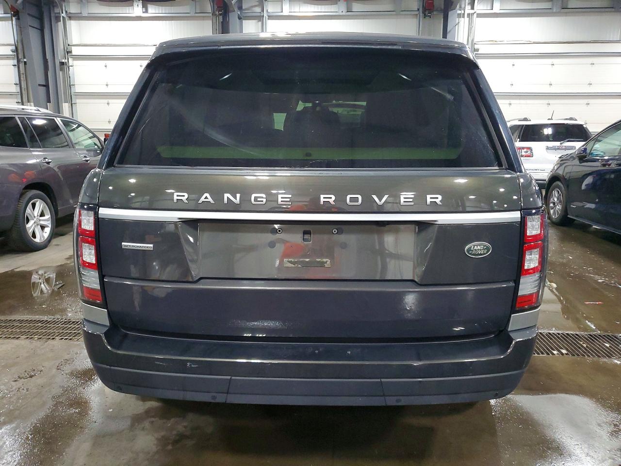 2014 Land Rover Range Rover Supercharged Gray vin: SALGS2TF3EA192285