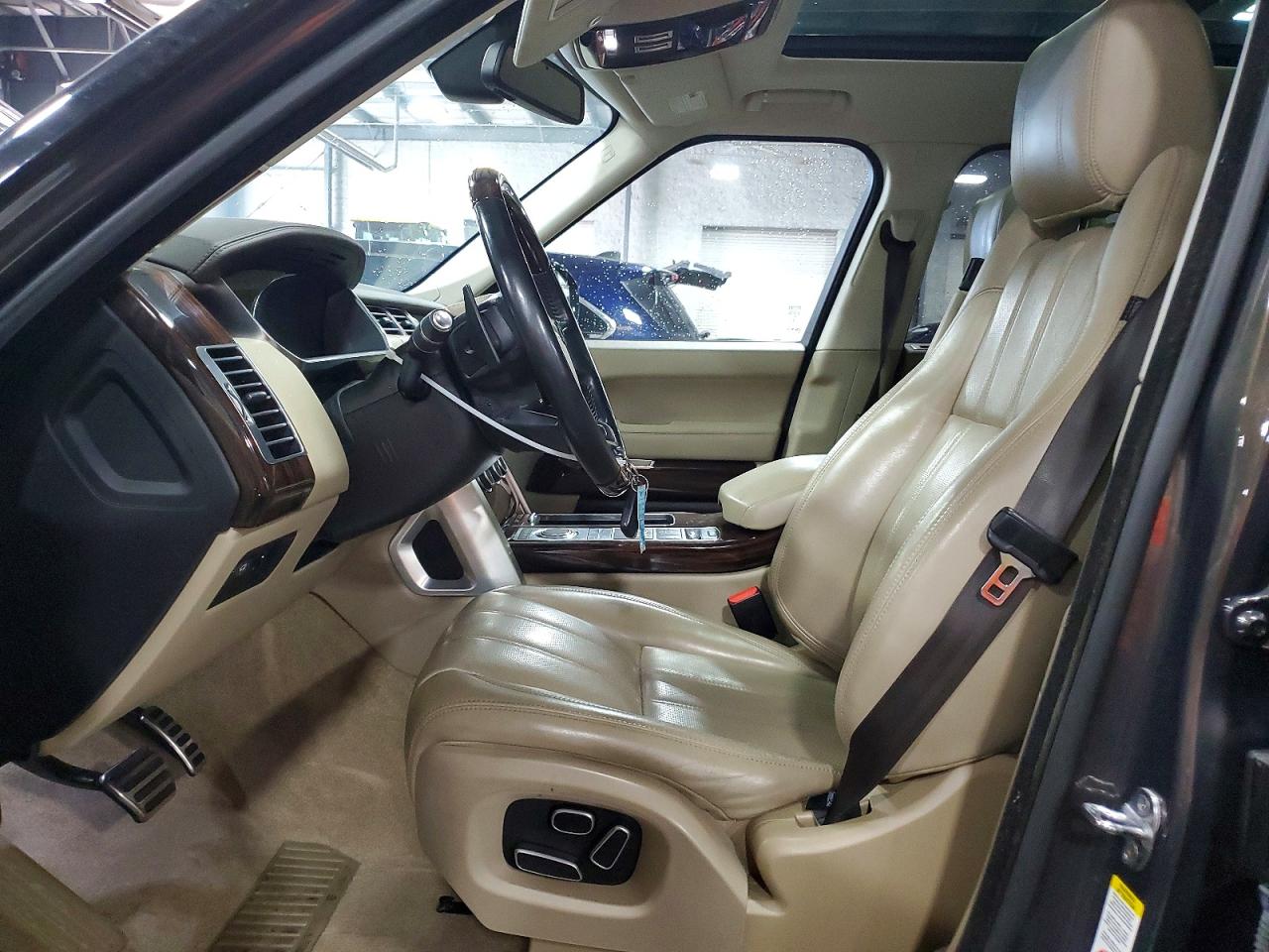 2014 Land Rover Range Rover Supercharged Gray vin: SALGS2TF3EA192285
