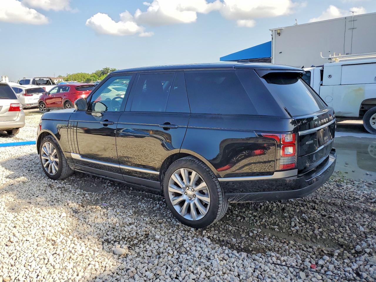 2015 Land Rover Range Rover Supercharged Black vin: SALGS2TF3FA205957