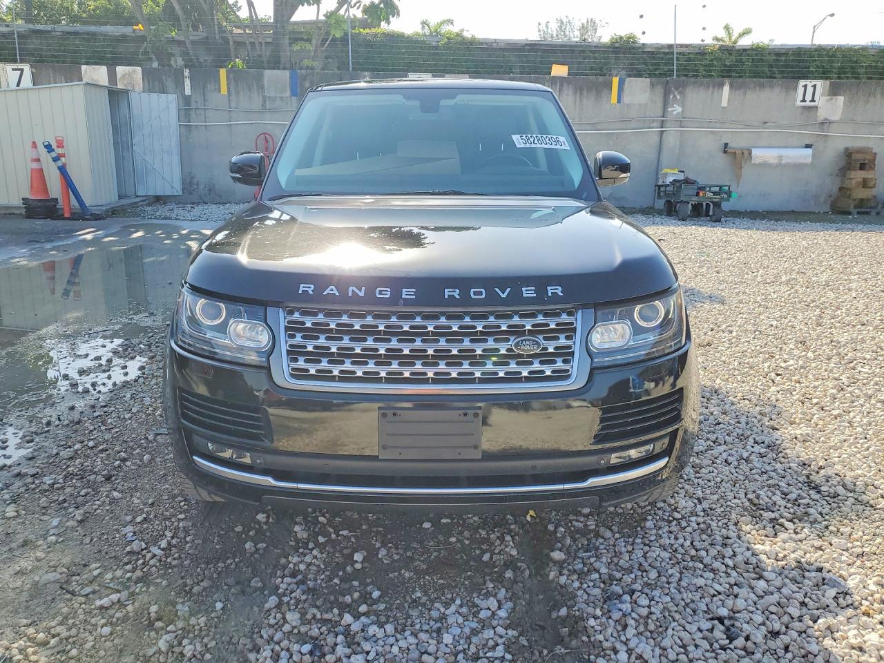 2015 Land Rover Range Rover Supercharged Black vin: SALGS2TF3FA205957