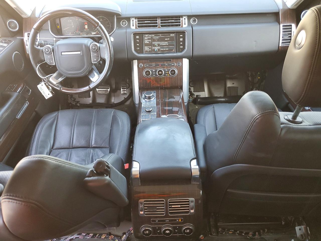 2015 Land Rover Range Rover Supercharged Black vin: SALGS2TF3FA205957
