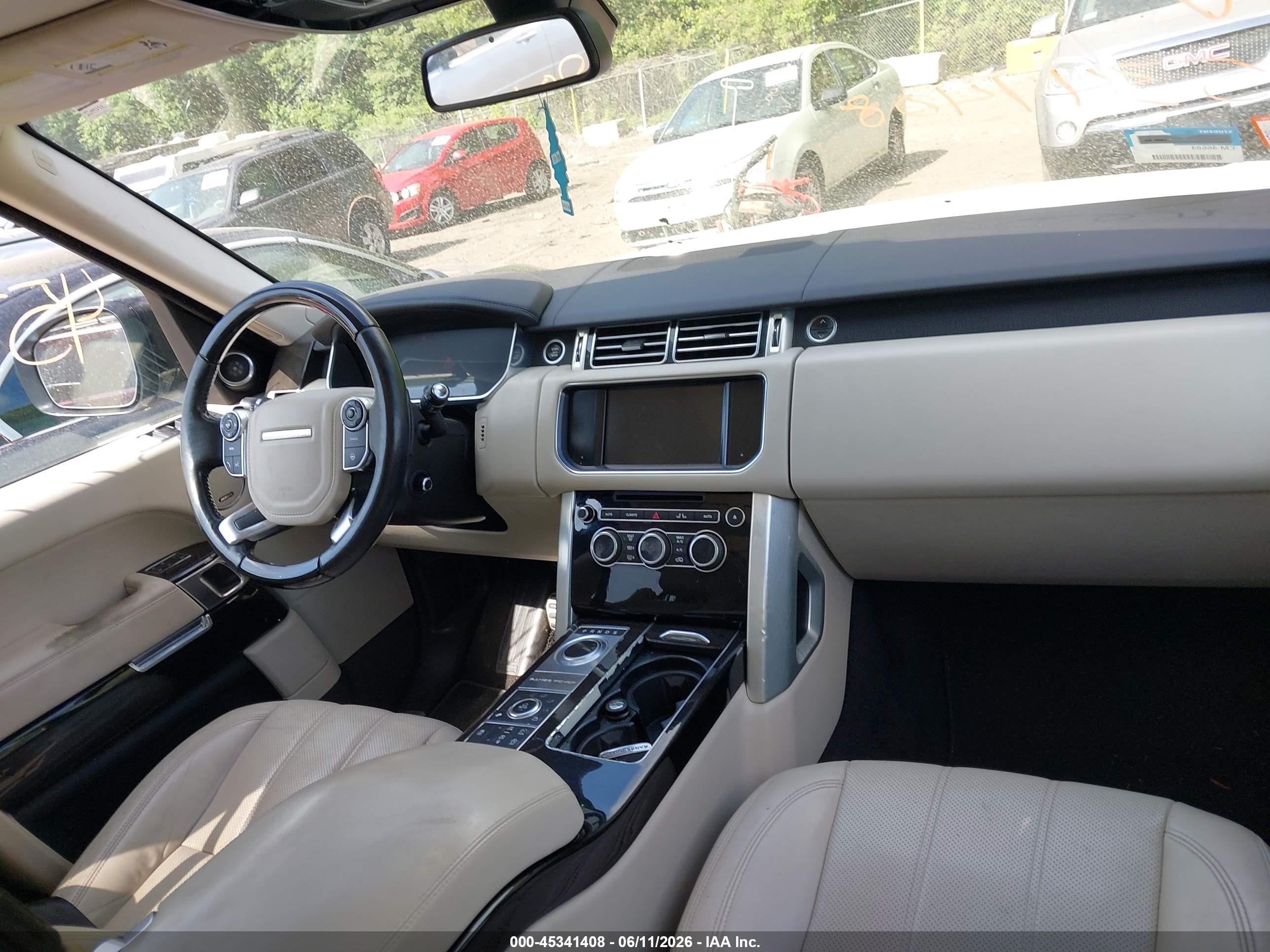 2014 Land Rover Range Rover 5.0l V8 Supercharged/5.0l V8 Supercharged Ebony Edition White vin: SALGS2TF4EA174944