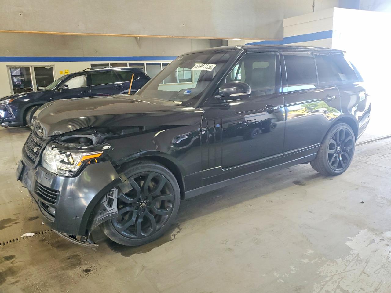 2015 Land Rover Range Rover Supercharged Black vin: SALGS2TF4FA202646