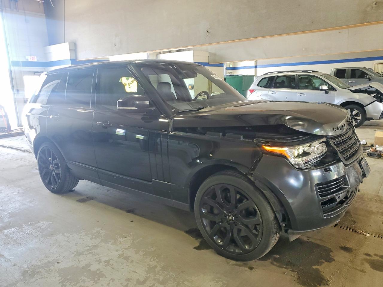 2015 Land Rover Range Rover Supercharged Black vin: SALGS2TF4FA202646