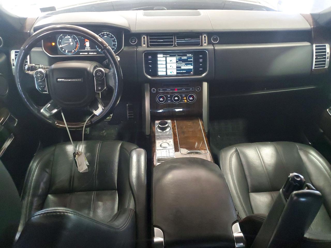 2015 Land Rover Range Rover Supercharged Black vin: SALGS2TF4FA202646