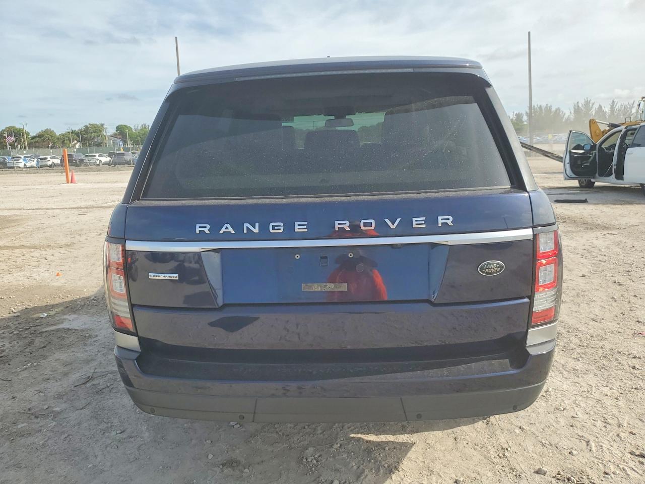 2015 Land Rover Range Rover Supercharged Blue vin: SALGS2TF4FA216269