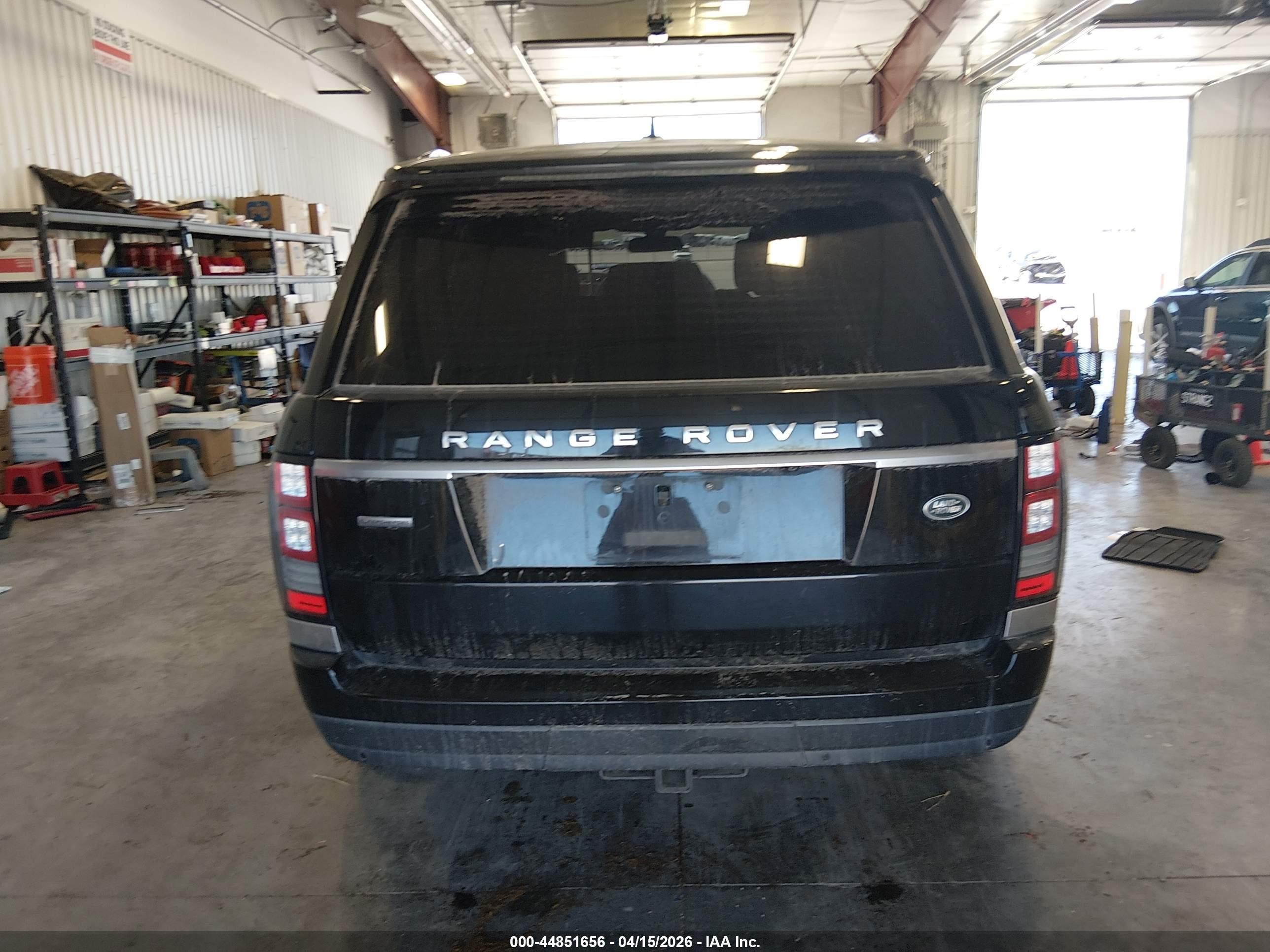 2015 Land Rover Range Rover 5.0l V8 Supercharged Черный vin: SALGS2TF4FA228972