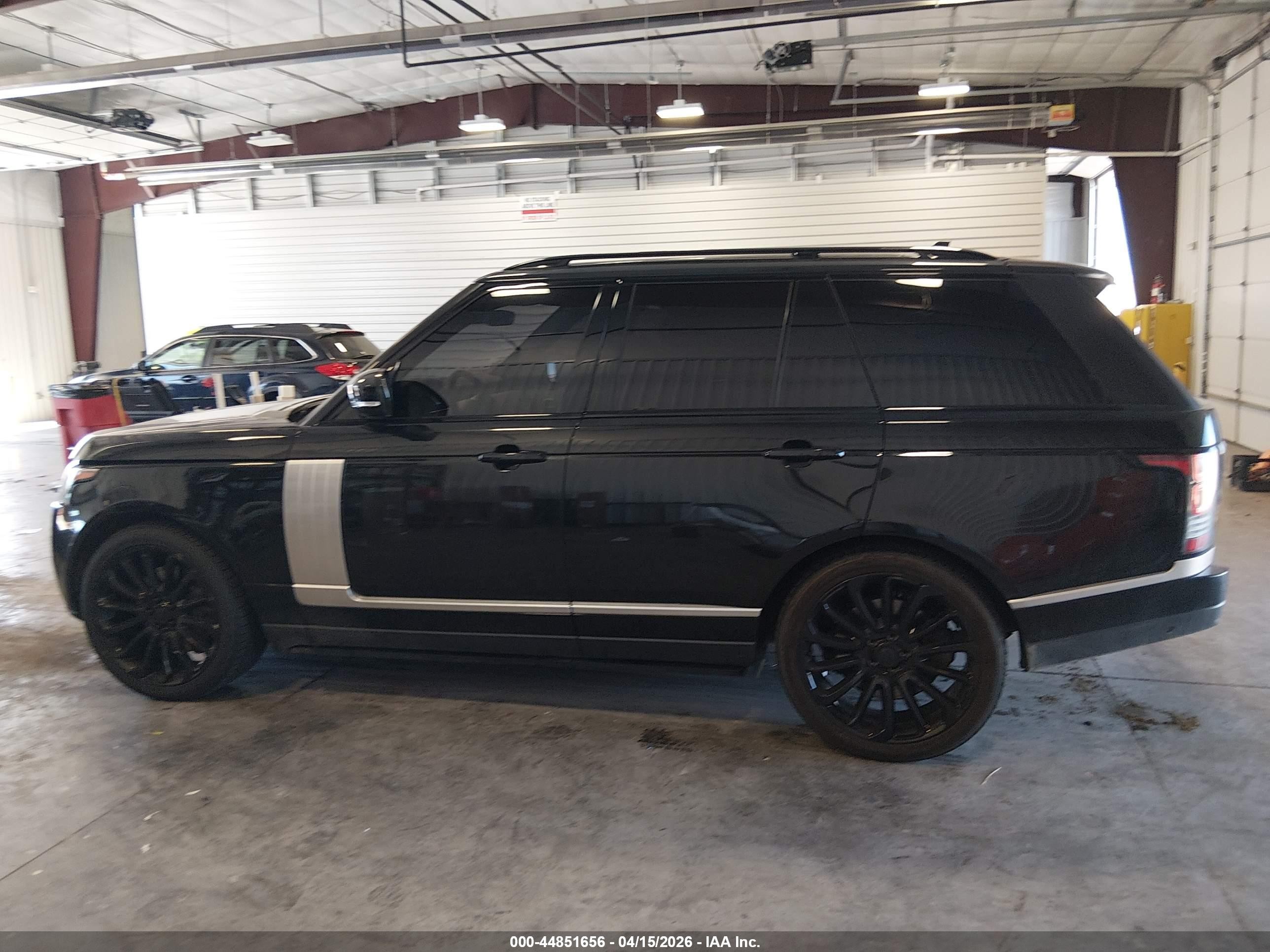 2015 Land Rover Range Rover 5.0l V8 Supercharged Черный vin: SALGS2TF4FA228972