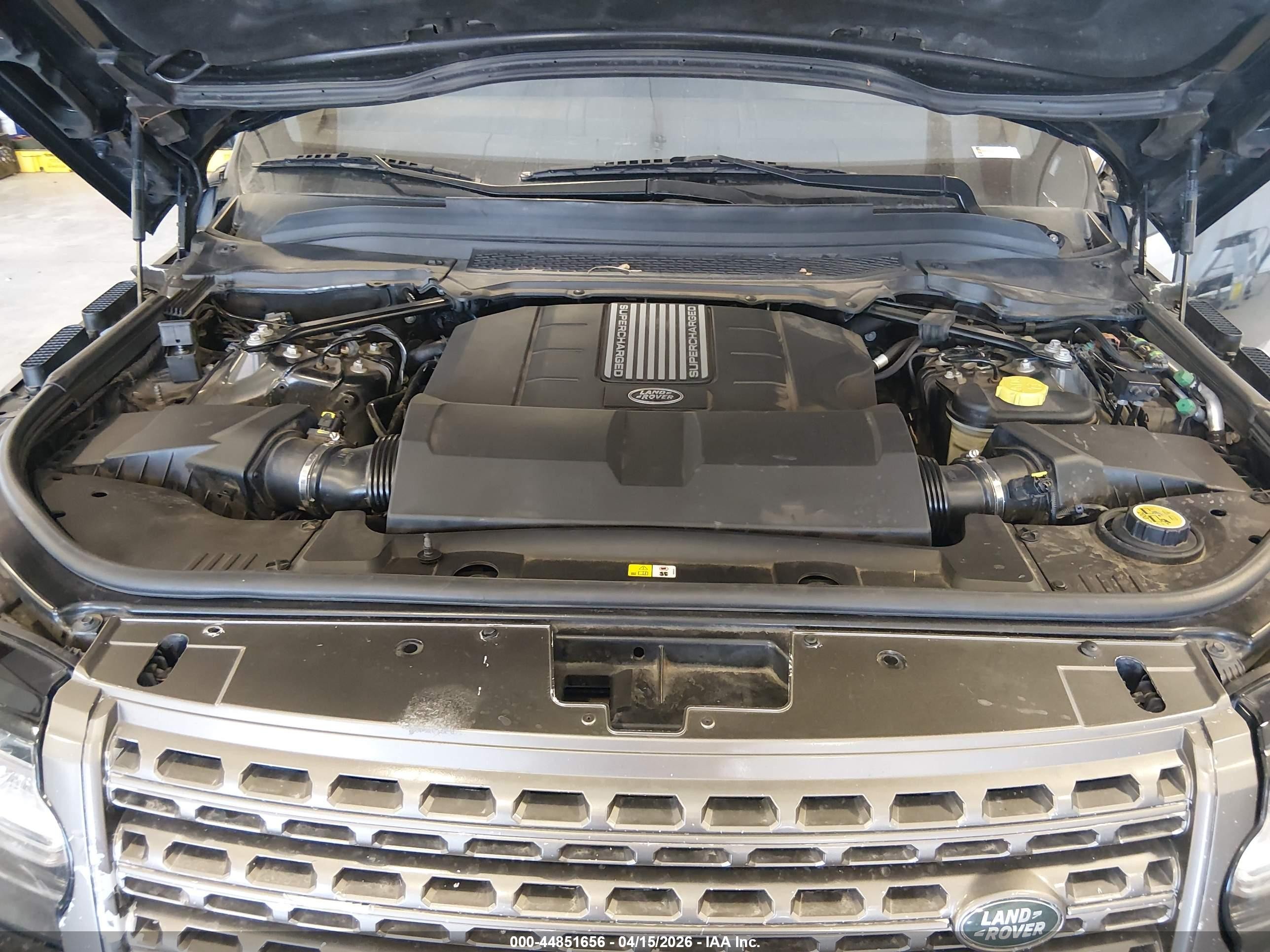 2015 Land Rover Range Rover 5.0l V8 Supercharged Черный vin: SALGS2TF4FA228972