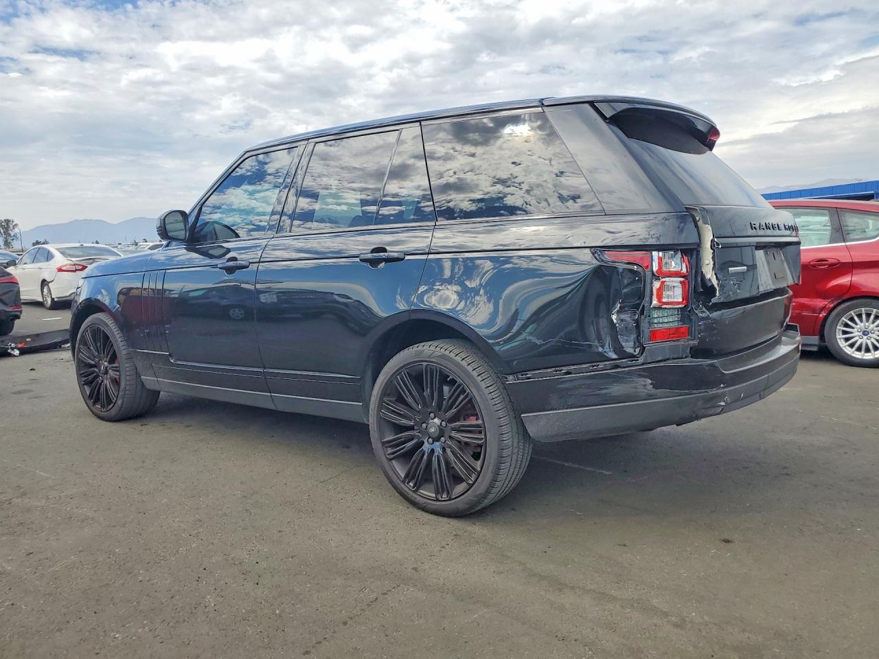 2015 Land Rover Range Rover Supercharged Black vin: SALGS2TF5FA219343