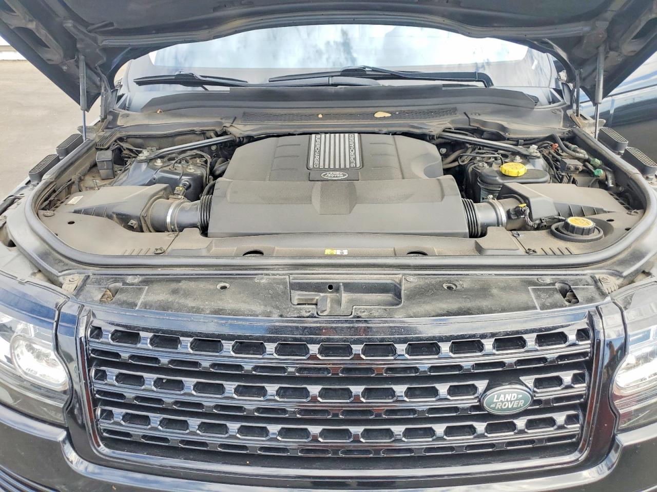 2015 Land Rover Range Rover Supercharged Black vin: SALGS2TF5FA219343