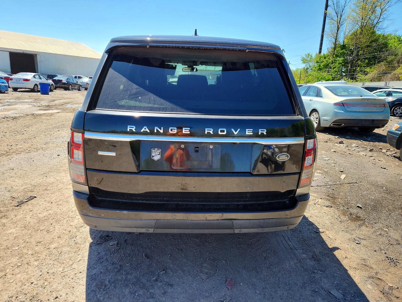 2015 Land Rover Range Rover Supercharged Black vin: SALGS2TF6FA230092