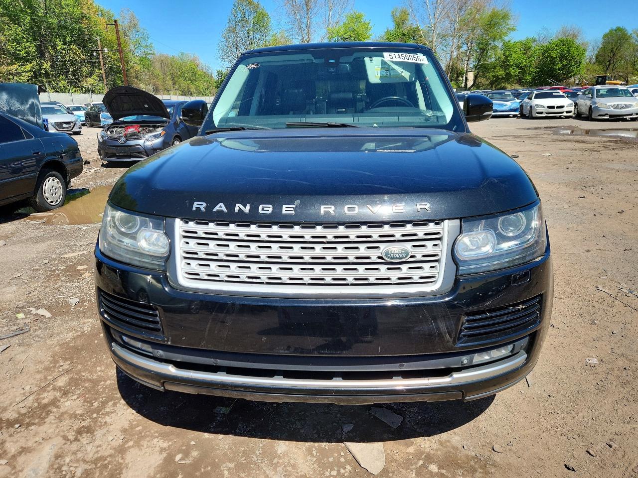 2015 Land Rover Range Rover Supercharged Black vin: SALGS2TF6FA230092