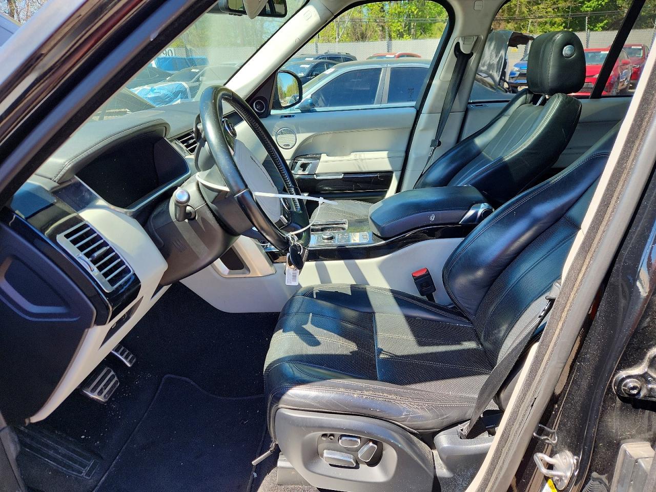 2015 Land Rover Range Rover Supercharged Black vin: SALGS2TF6FA230092