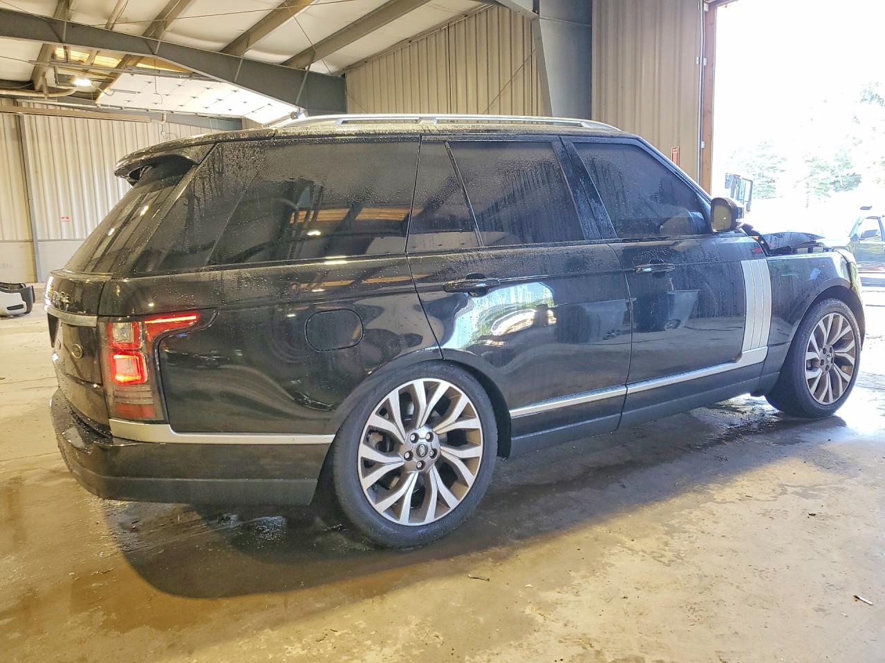 2014 Land Rover Range Rover Supercharged Black vin: SALGS2TF7EA152873