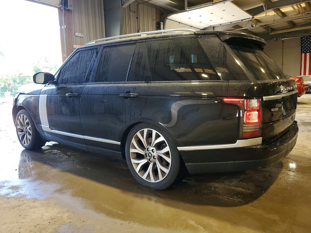 2014 Land Rover Range Rover Supercharged Black vin: SALGS2TF7EA152873