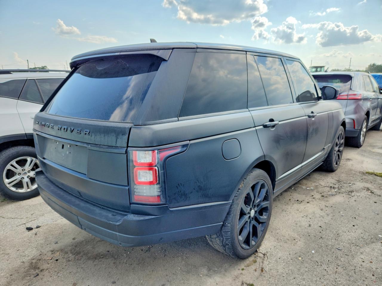 2015 Land Rover Range Rover Supercharged Черный vin: SALGS2TF7FA223801