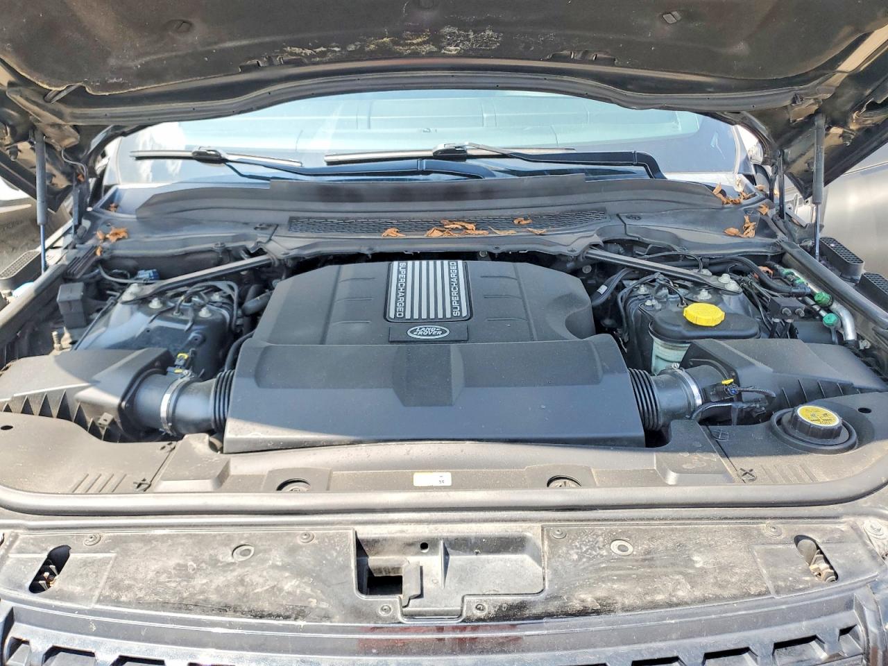 2015 Land Rover Range Rover Supercharged Черный vin: SALGS2TF7FA223801