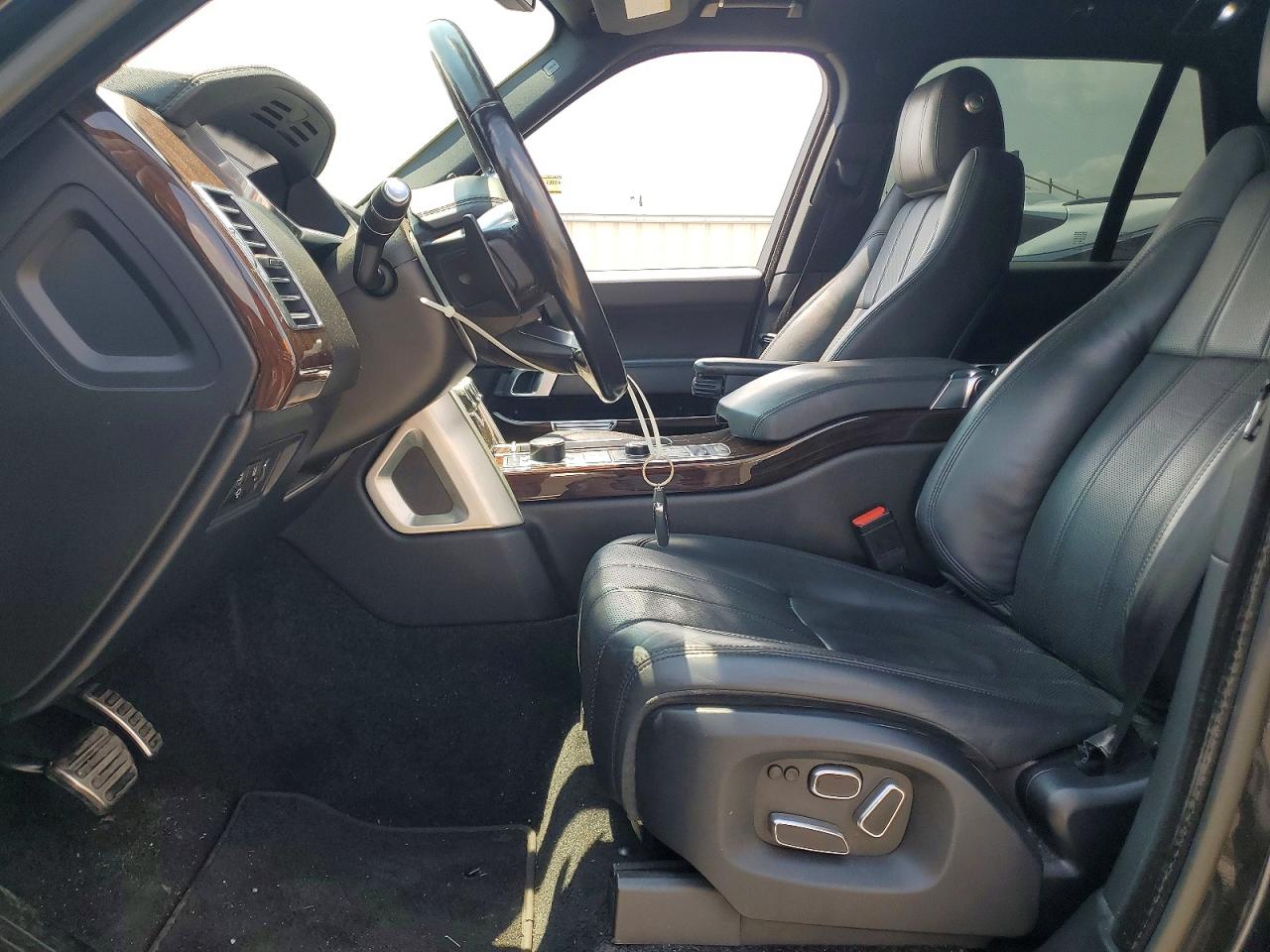 2015 Land Rover Range Rover Supercharged Черный vin: SALGS2TF7FA223801
