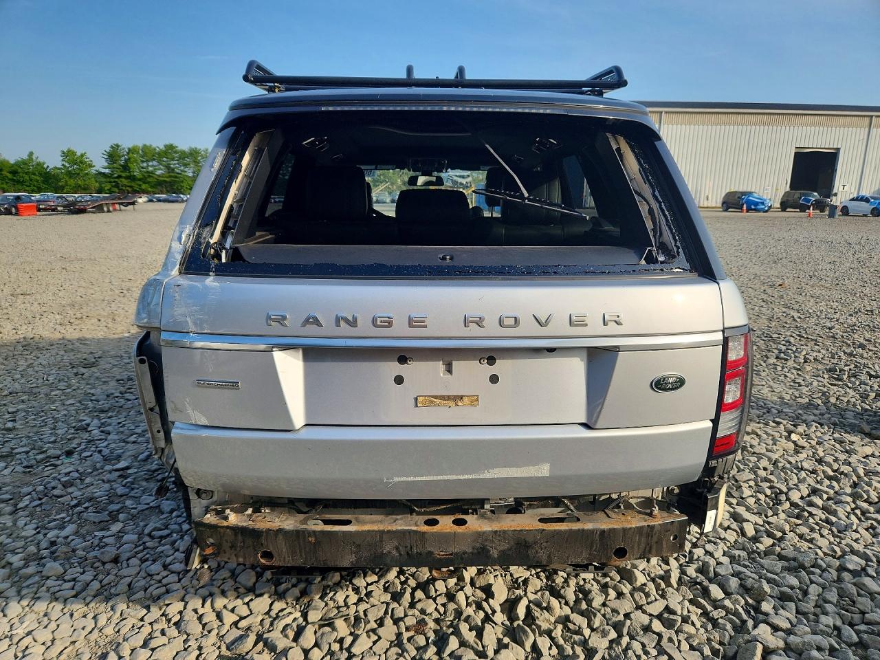 2015 Land Rover Range Rover Supercharged Silver vin: SALGS2TF8FA238355