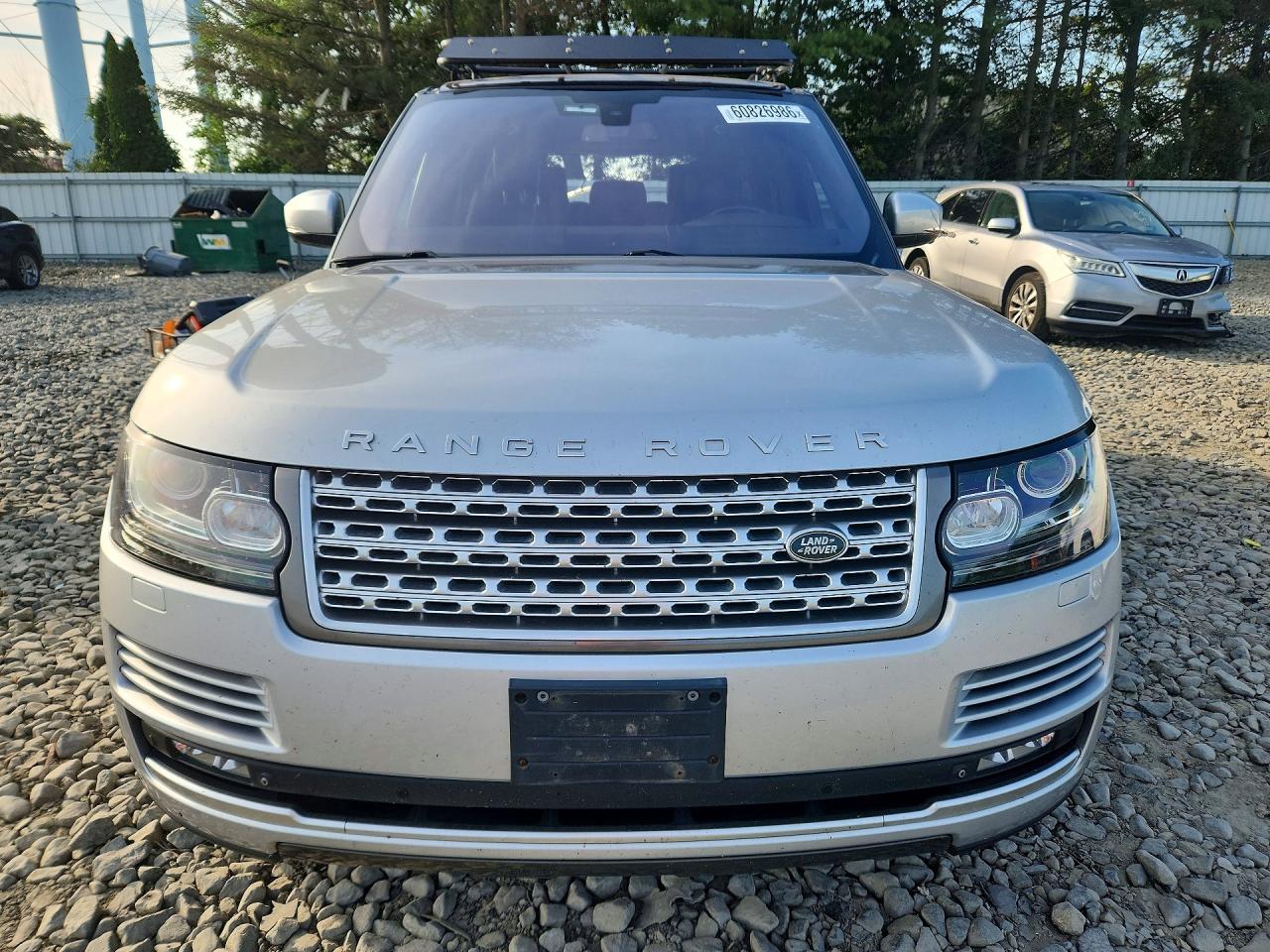 2015 Land Rover Range Rover Supercharged Silver vin: SALGS2TF8FA238355