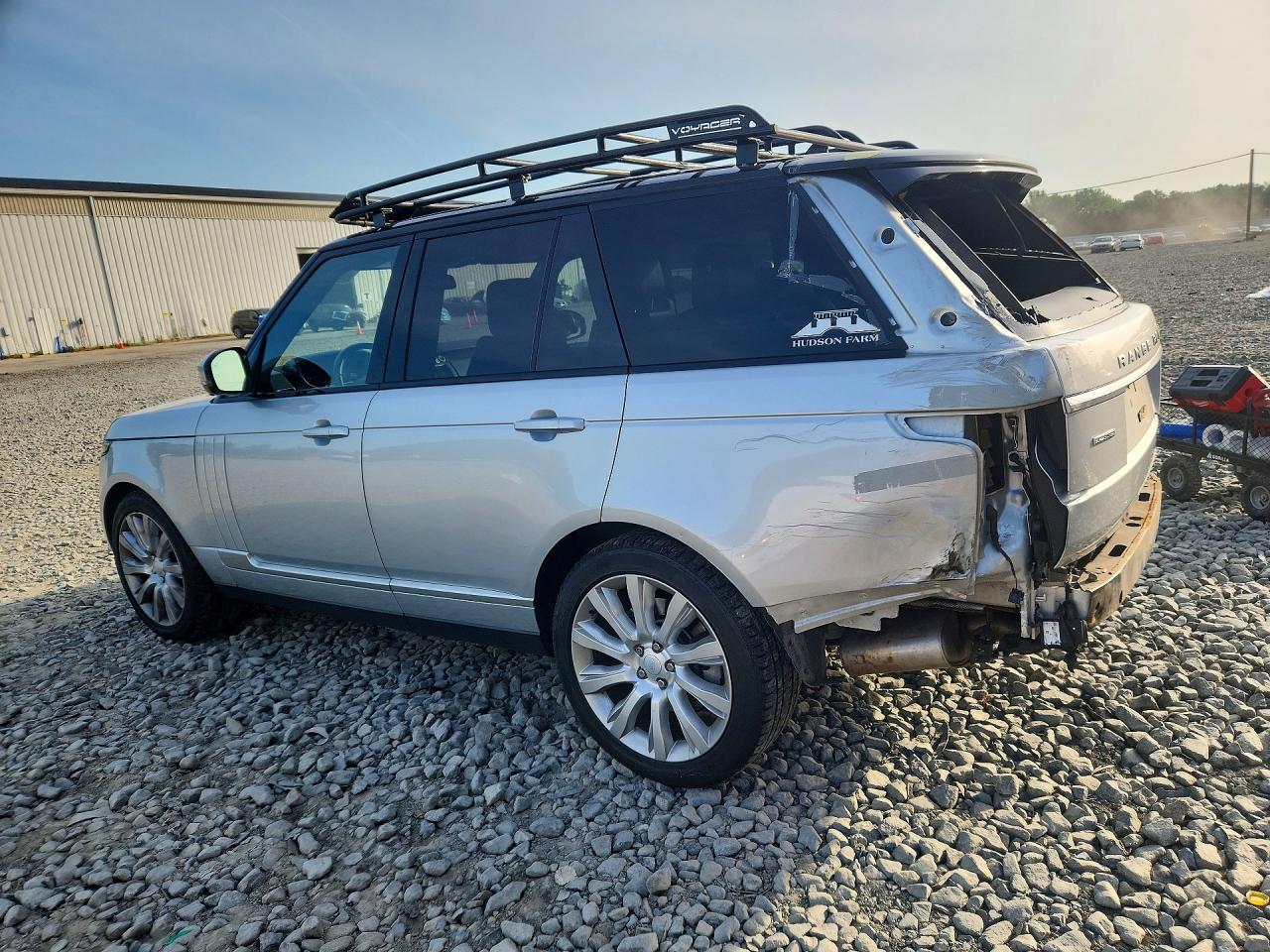 2015 Land Rover Range Rover Supercharged Silver vin: SALGS2TF8FA238355