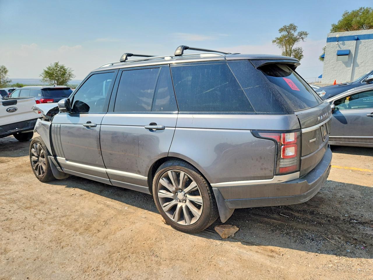 2014 Land Rover Range Rover Supercharged Gray vin: SALGS2TF9EA188872