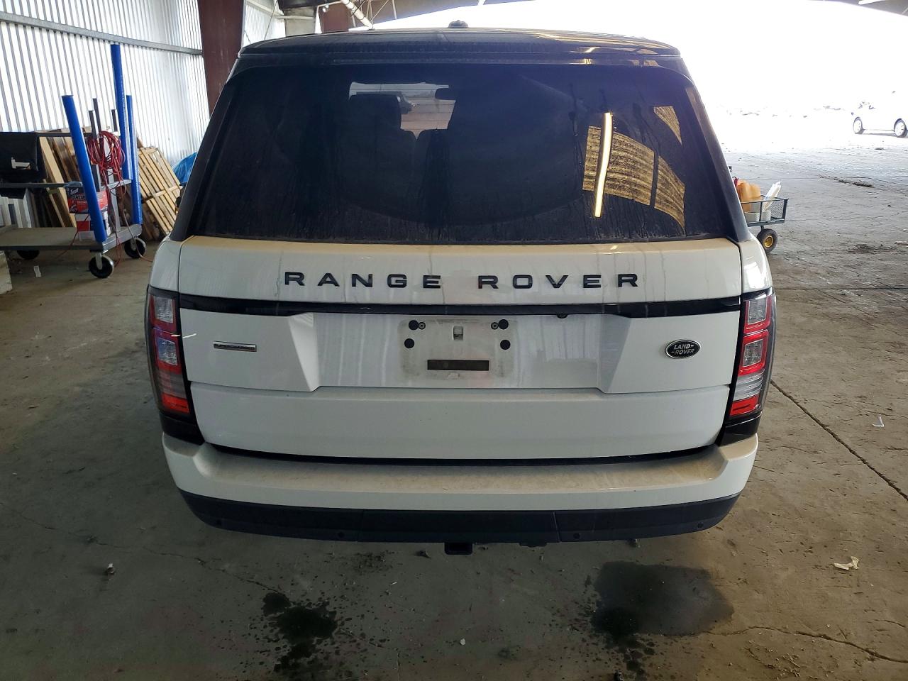 2015 Land Rover Range Rover Supercharged Белый vin: SALGS2TFXFA204059