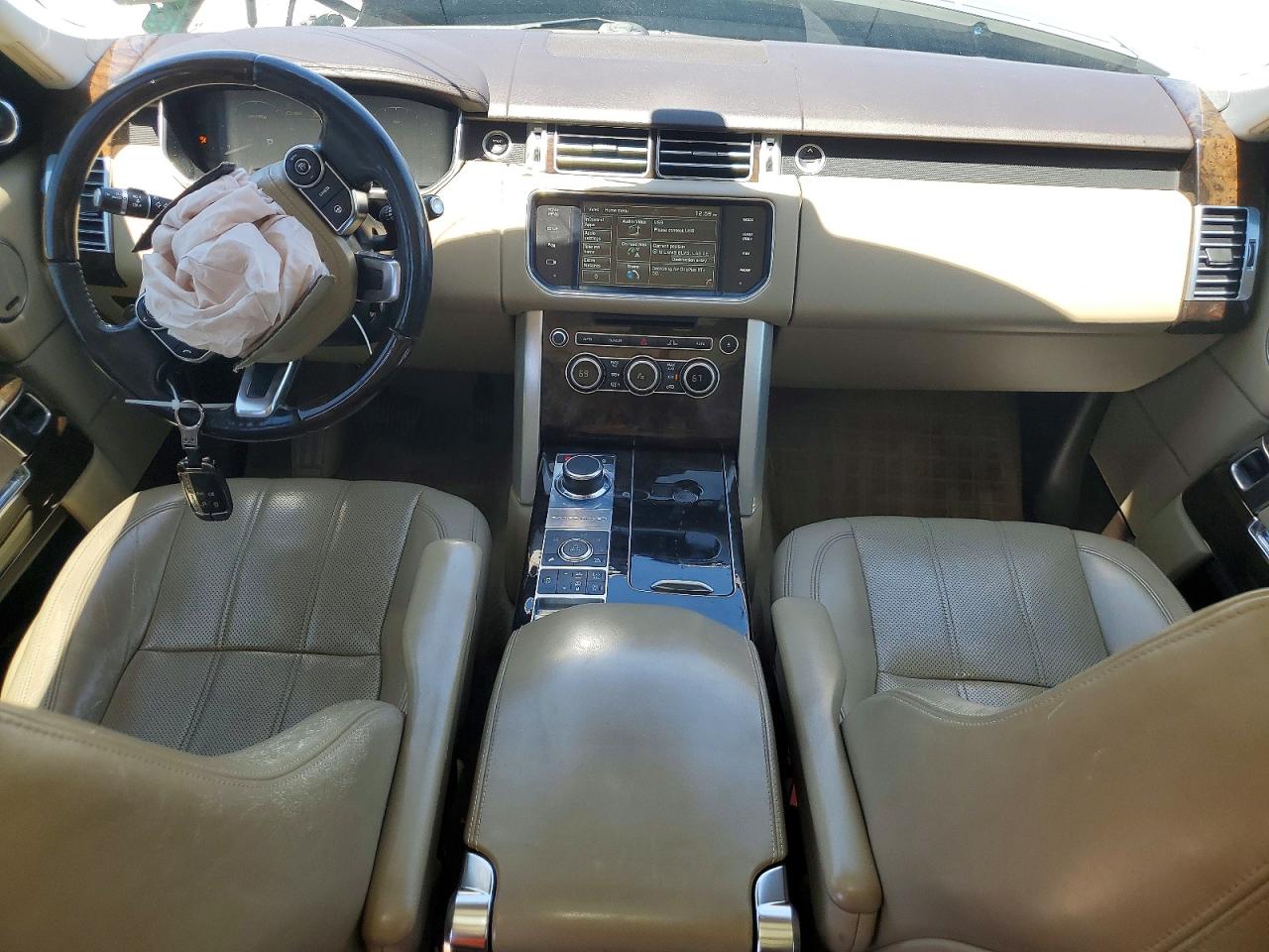 2015 Land Rover Range Rover Hse Серебряный vin: SALGS2VF0FA219506