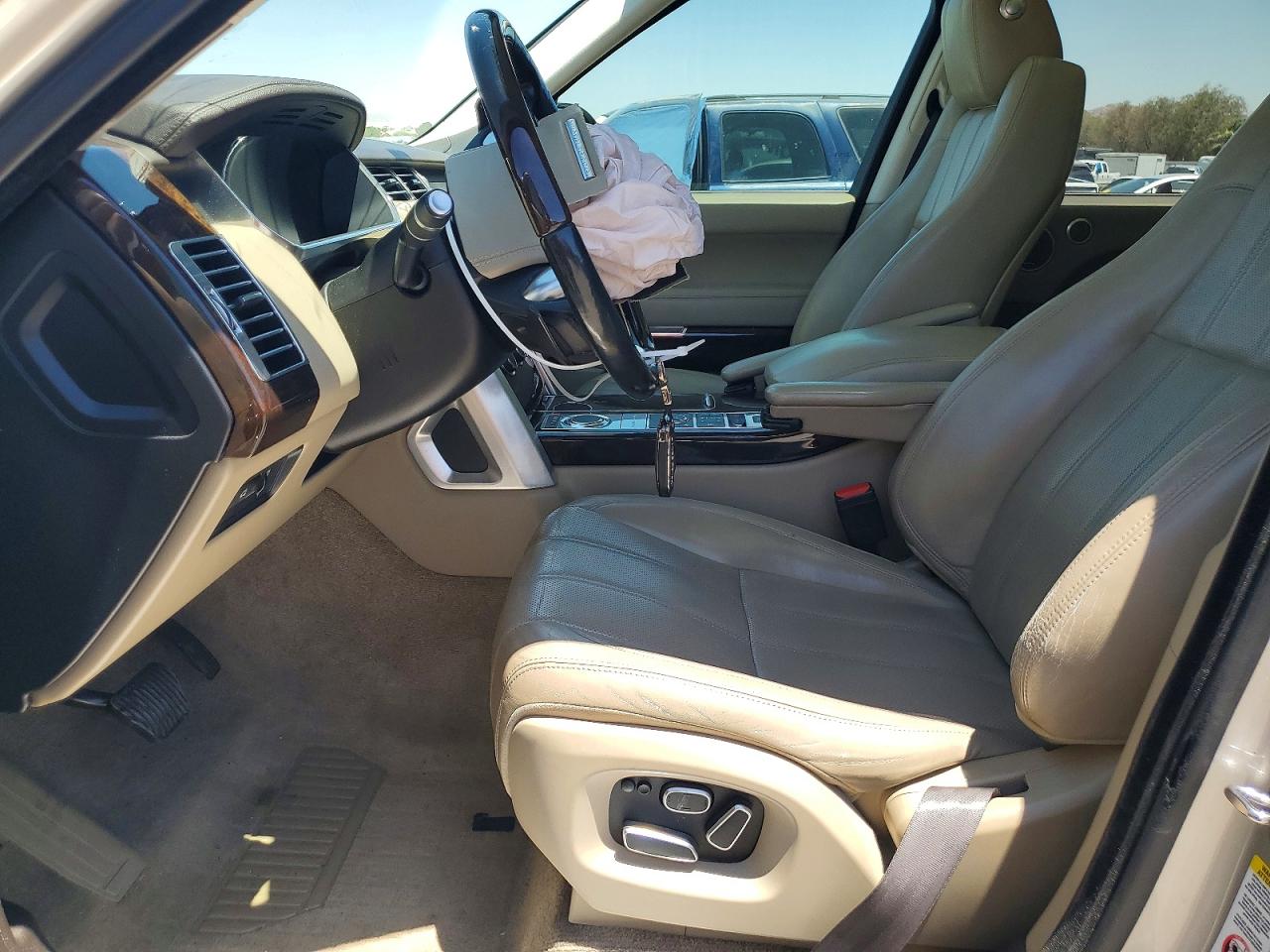 2015 Land Rover Range Rover Hse Серебряный vin: SALGS2VF0FA219506
