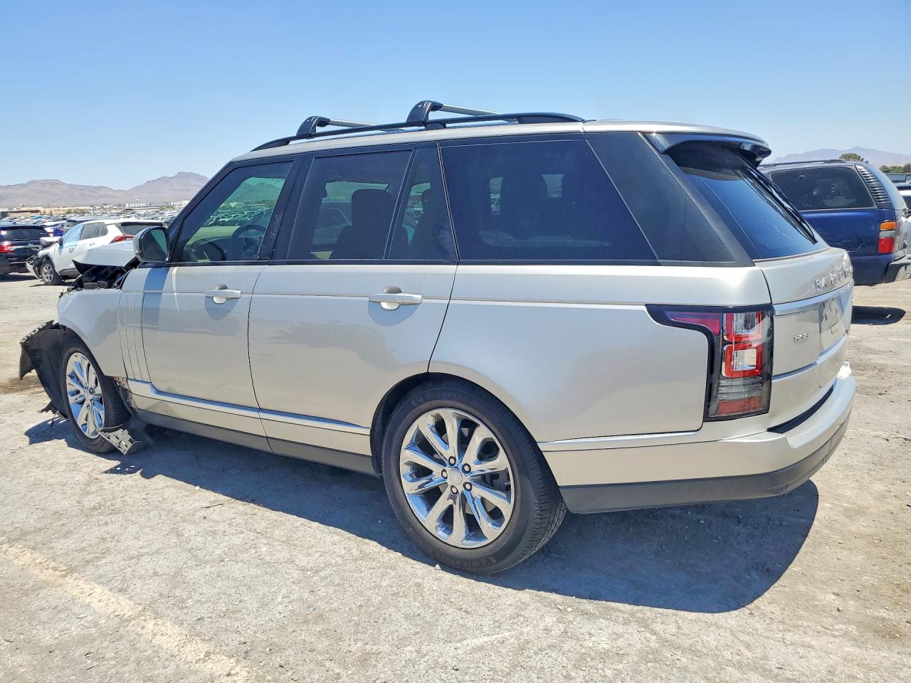 2015 Land Rover Range Rover Hse Серебряный vin: SALGS2VF0FA219506