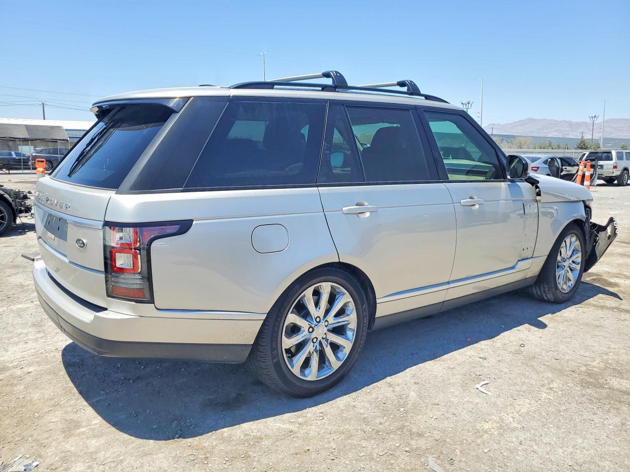 2015 Land Rover Range Rover Hse Серебряный vin: SALGS2VF0FA219506