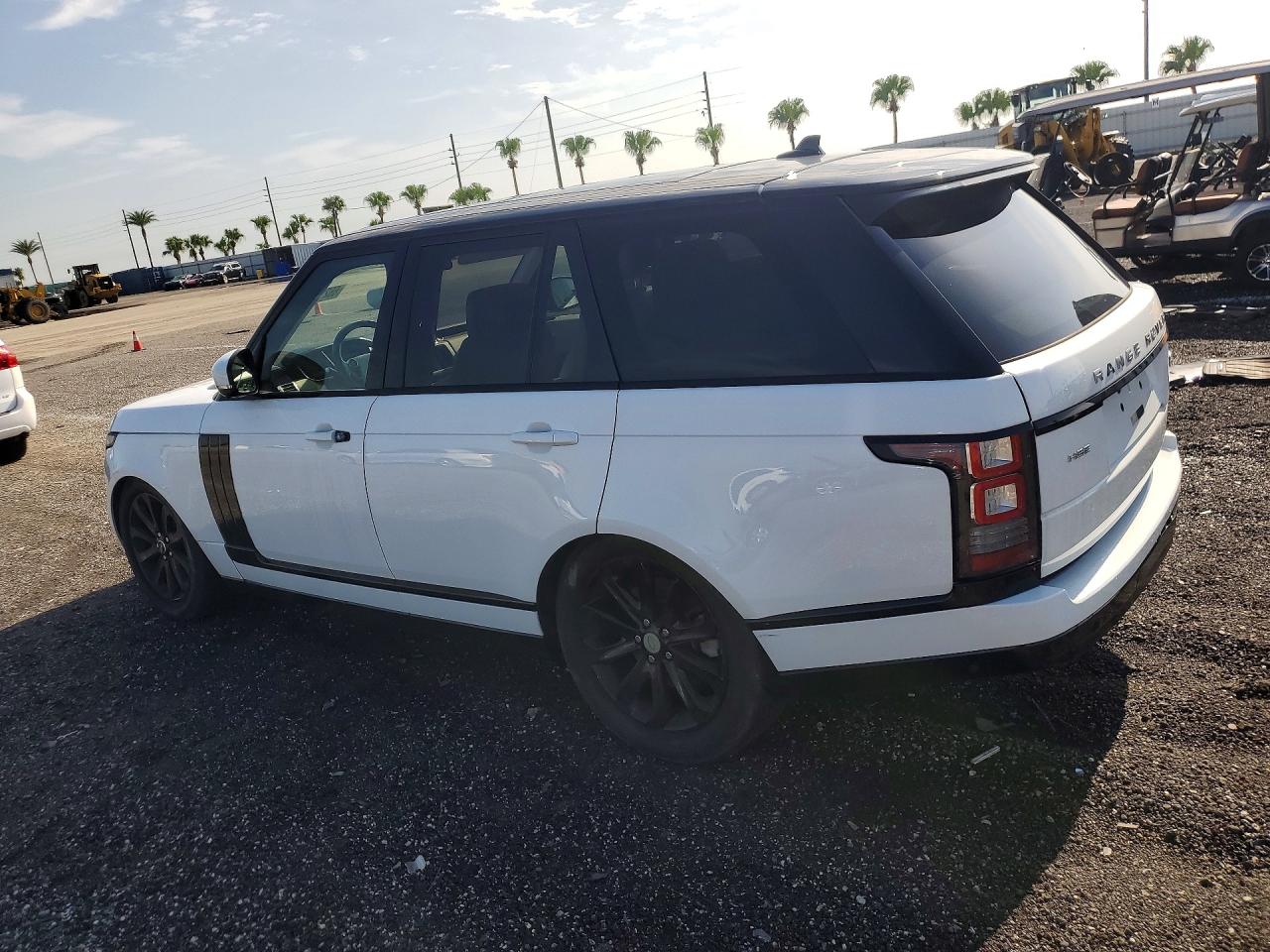 2015 Land Rover Range Rover Hse White vin: SALGS2VF0FA224298