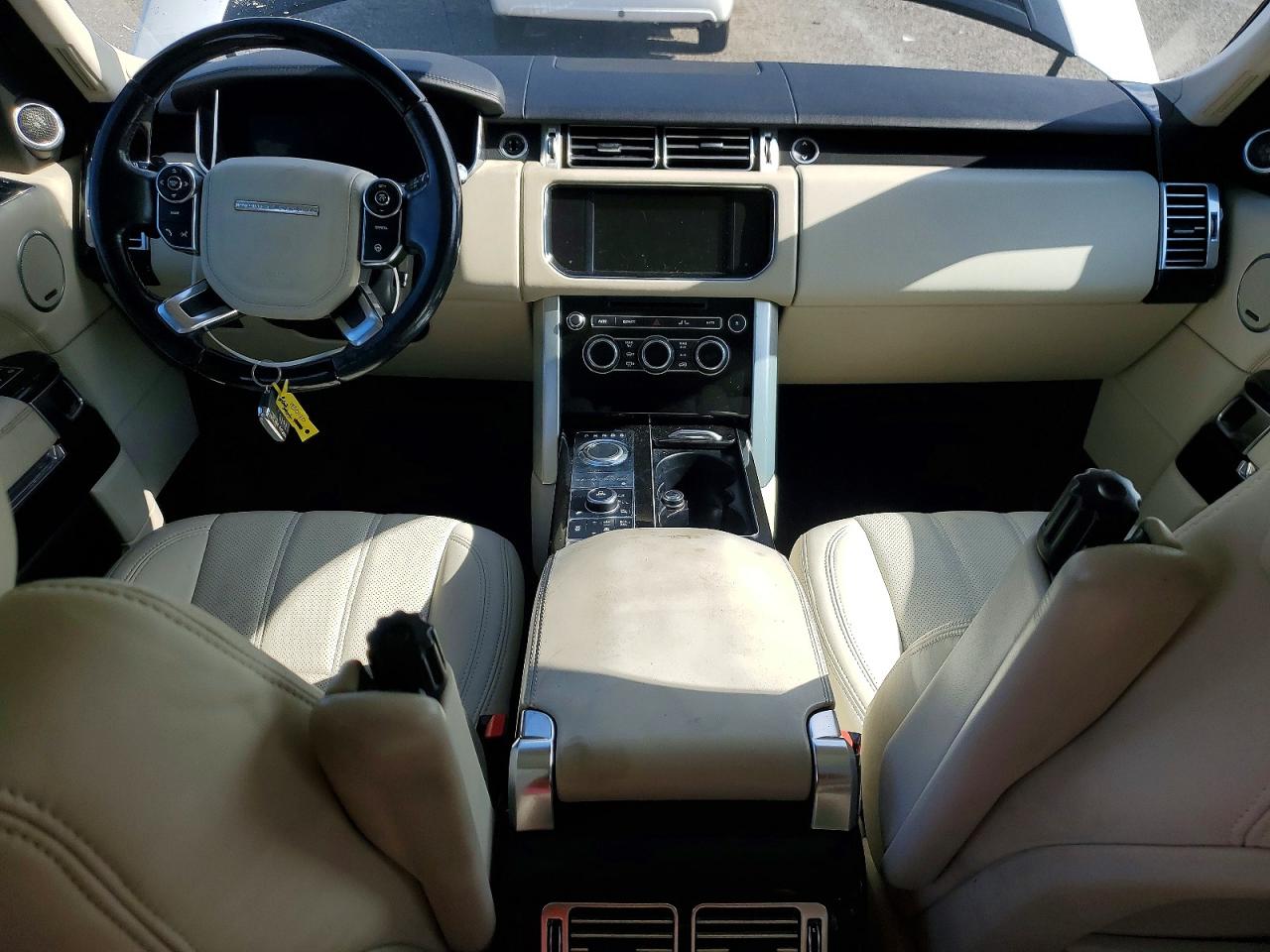 2015 Land Rover Range Rover Hse White vin: SALGS2VF0FA224298