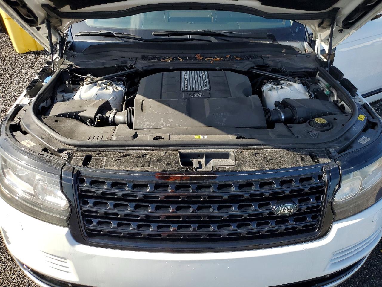 2015 Land Rover Range Rover Hse White vin: SALGS2VF0FA224298