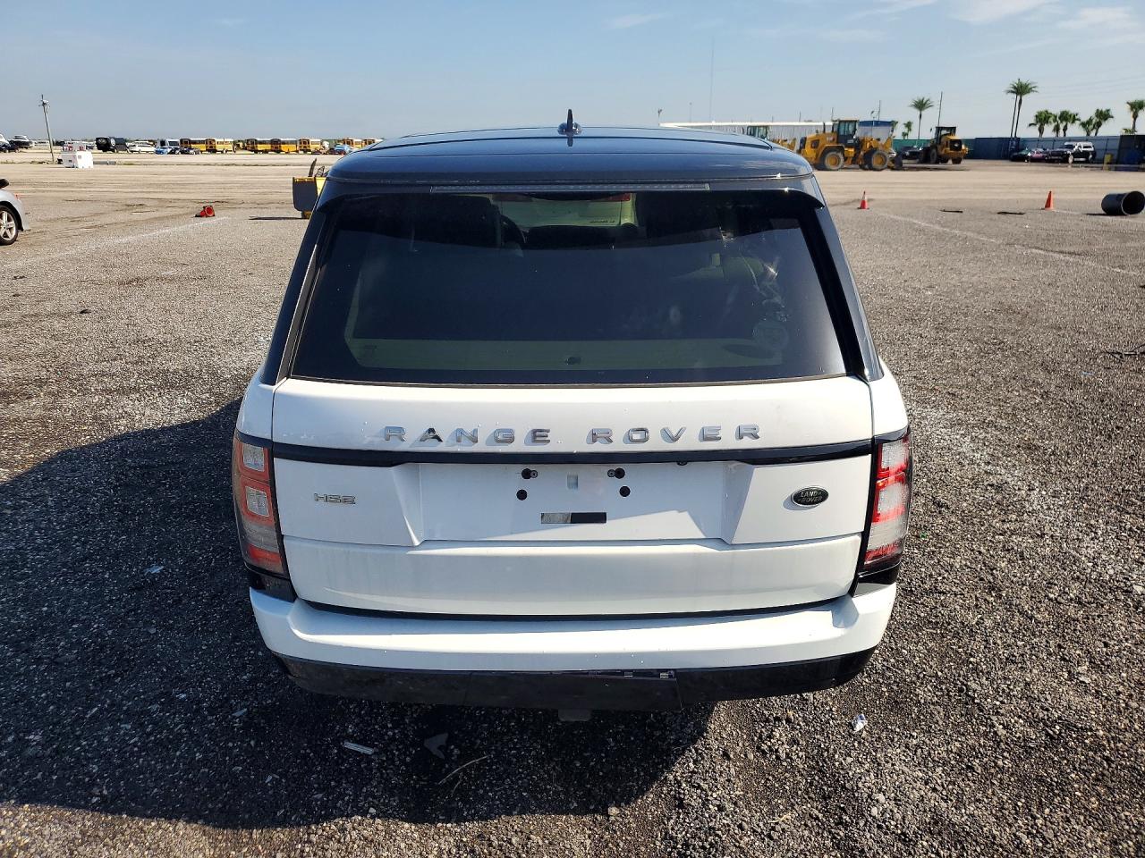 2015 Land Rover Range Rover Hse White vin: SALGS2VF0FA224298