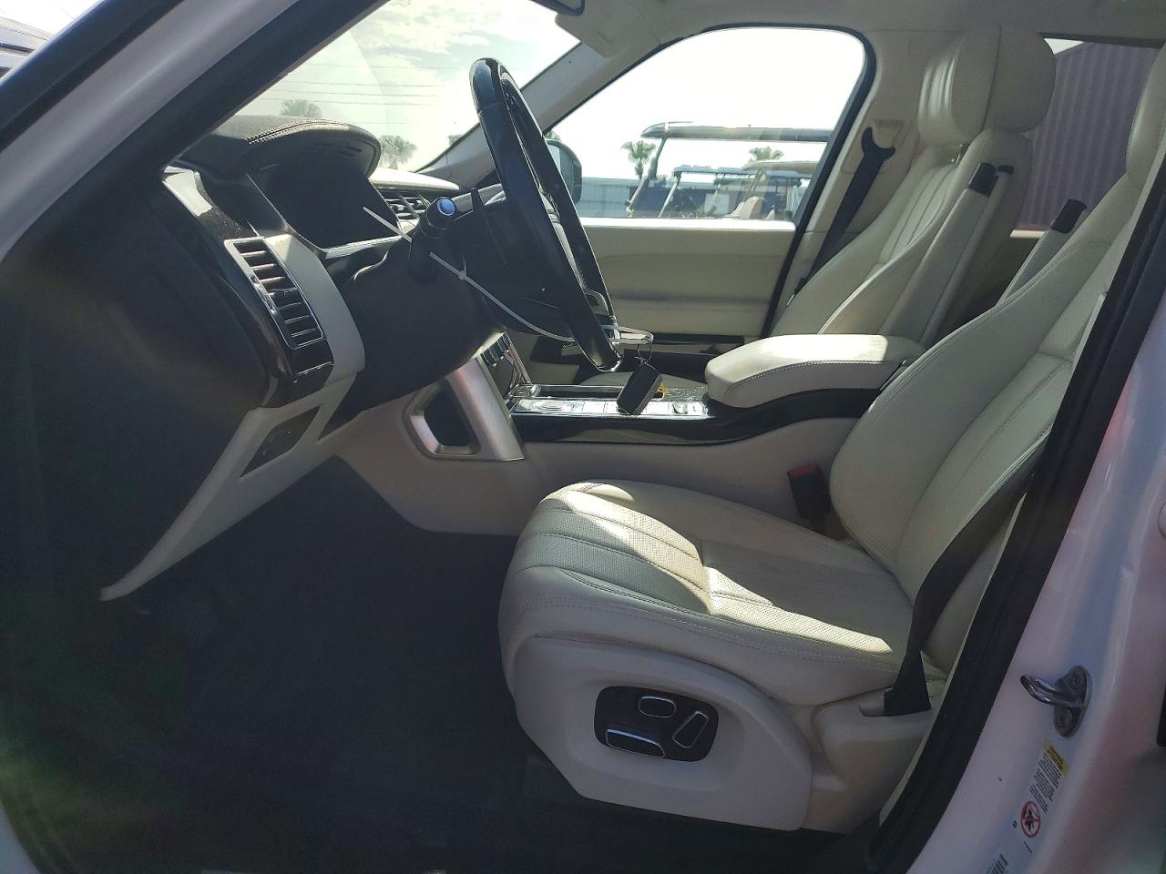 2015 Land Rover Range Rover Hse White vin: SALGS2VF0FA224298