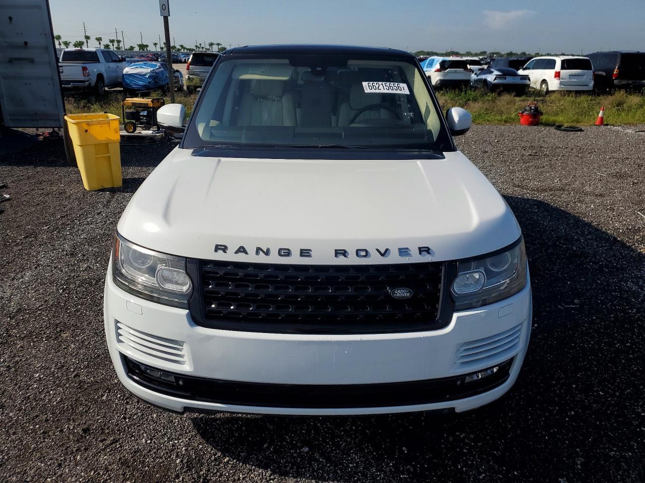 2015 Land Rover Range Rover Hse White vin: SALGS2VF0FA224298