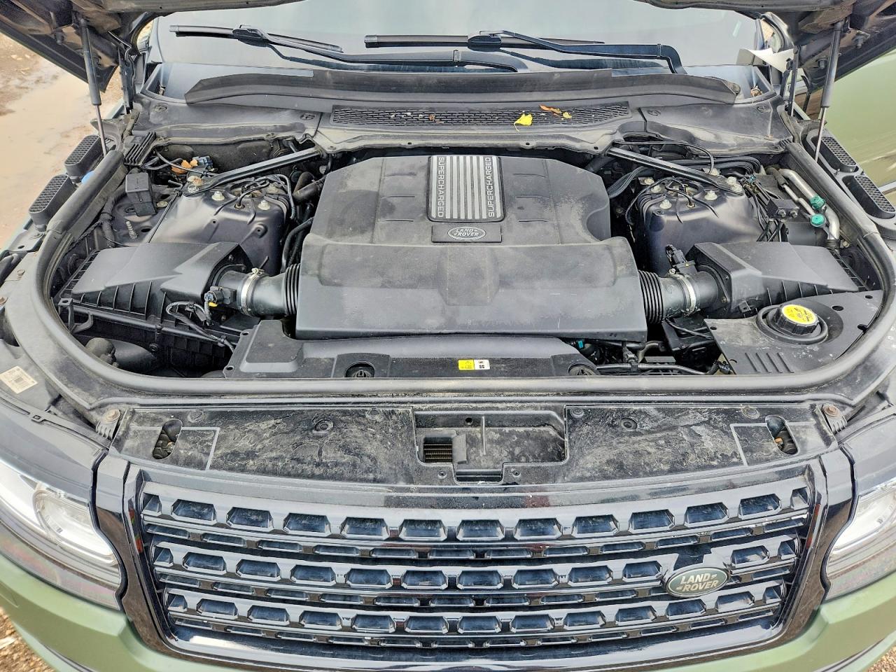 2015 Land Rover Range Rover Hse Green vin: SALGS2VF1FA207963