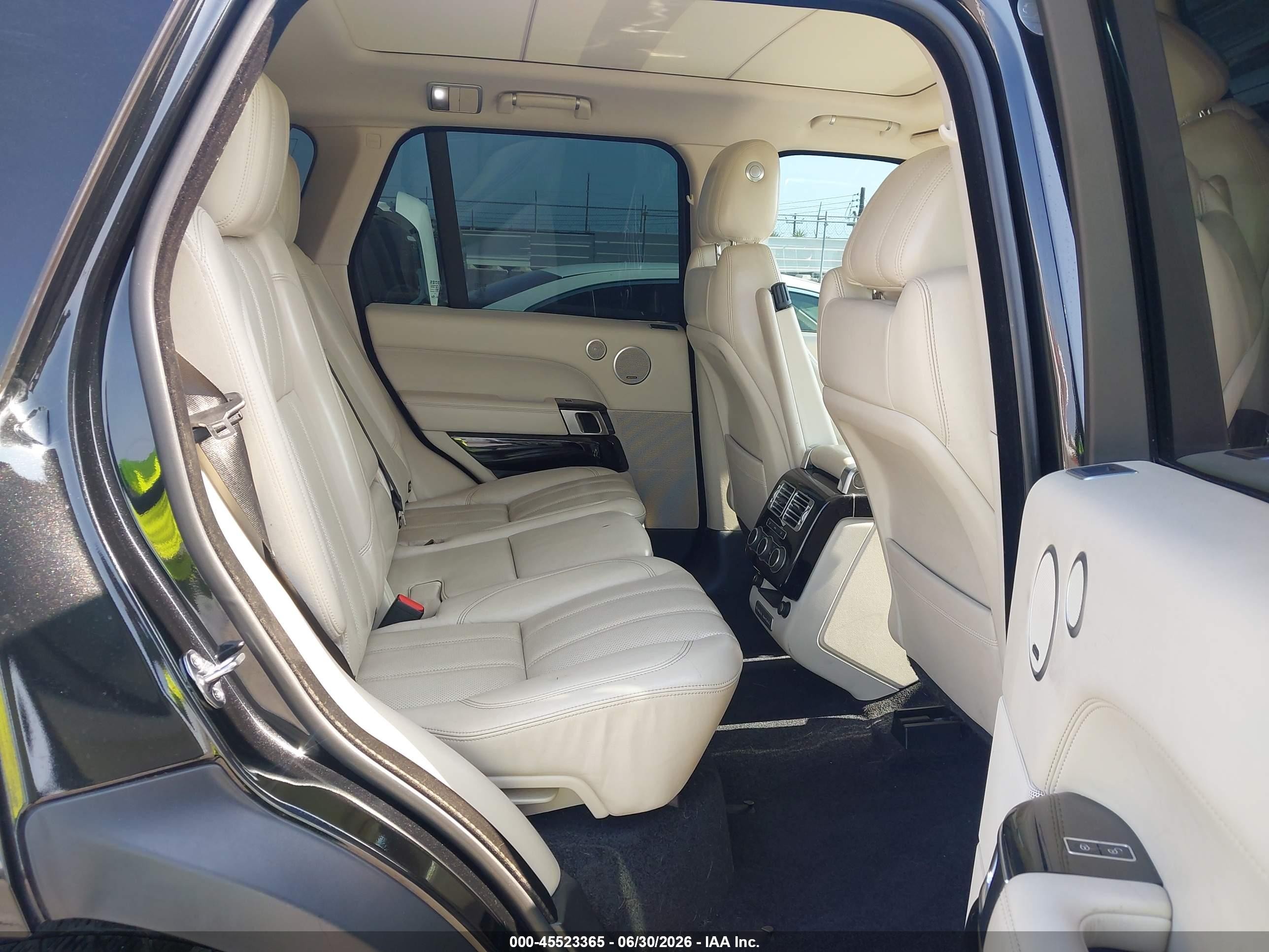 2014 Land Rover Range Rover 3.0l V6 Supercharged Hse Black vin: SALGS2VF2EA127876