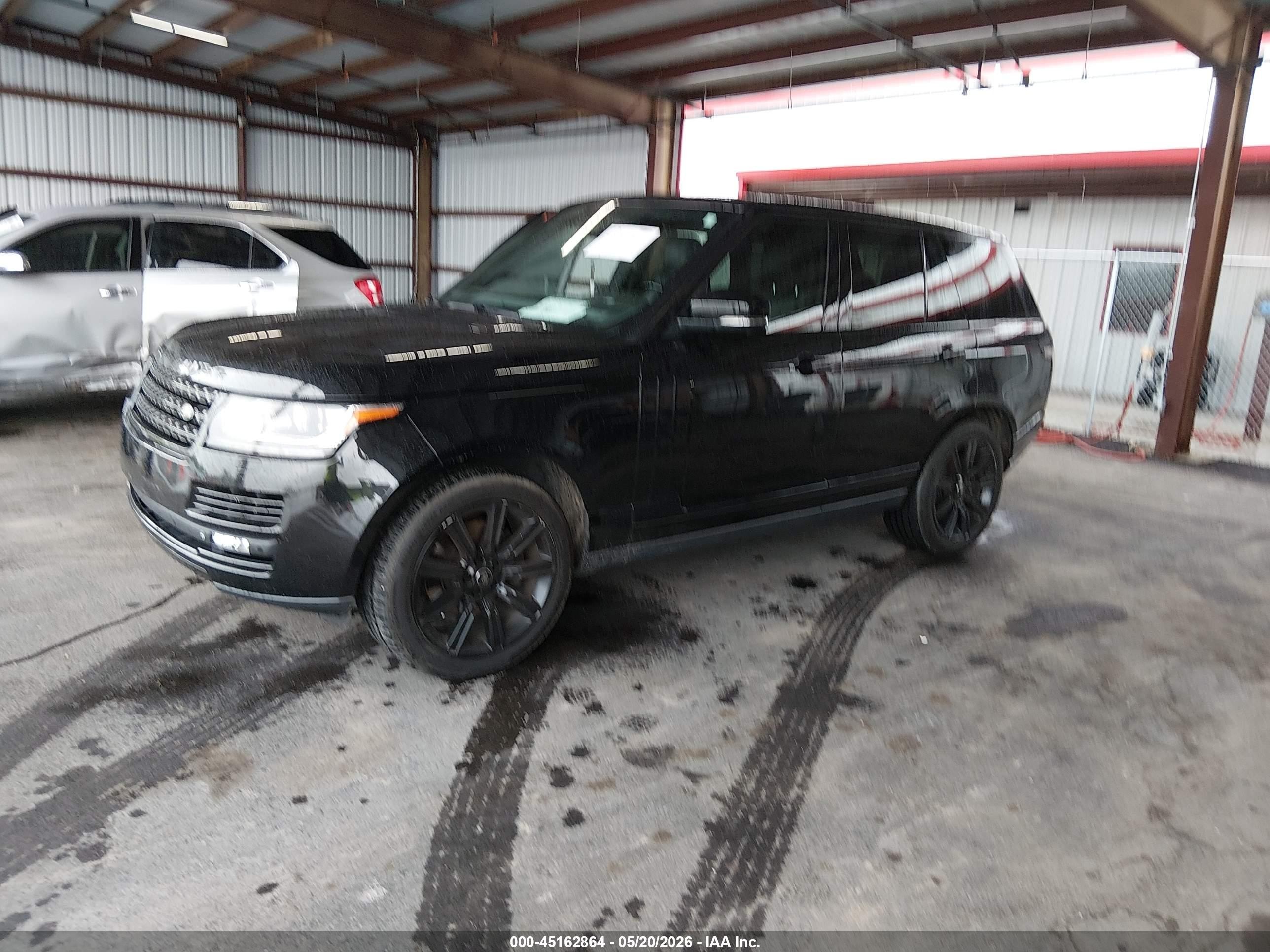 2015 Land Rover Range Rover 3.0l V6 Supercharged Hse Black vin: SALGS2VF2FA204005