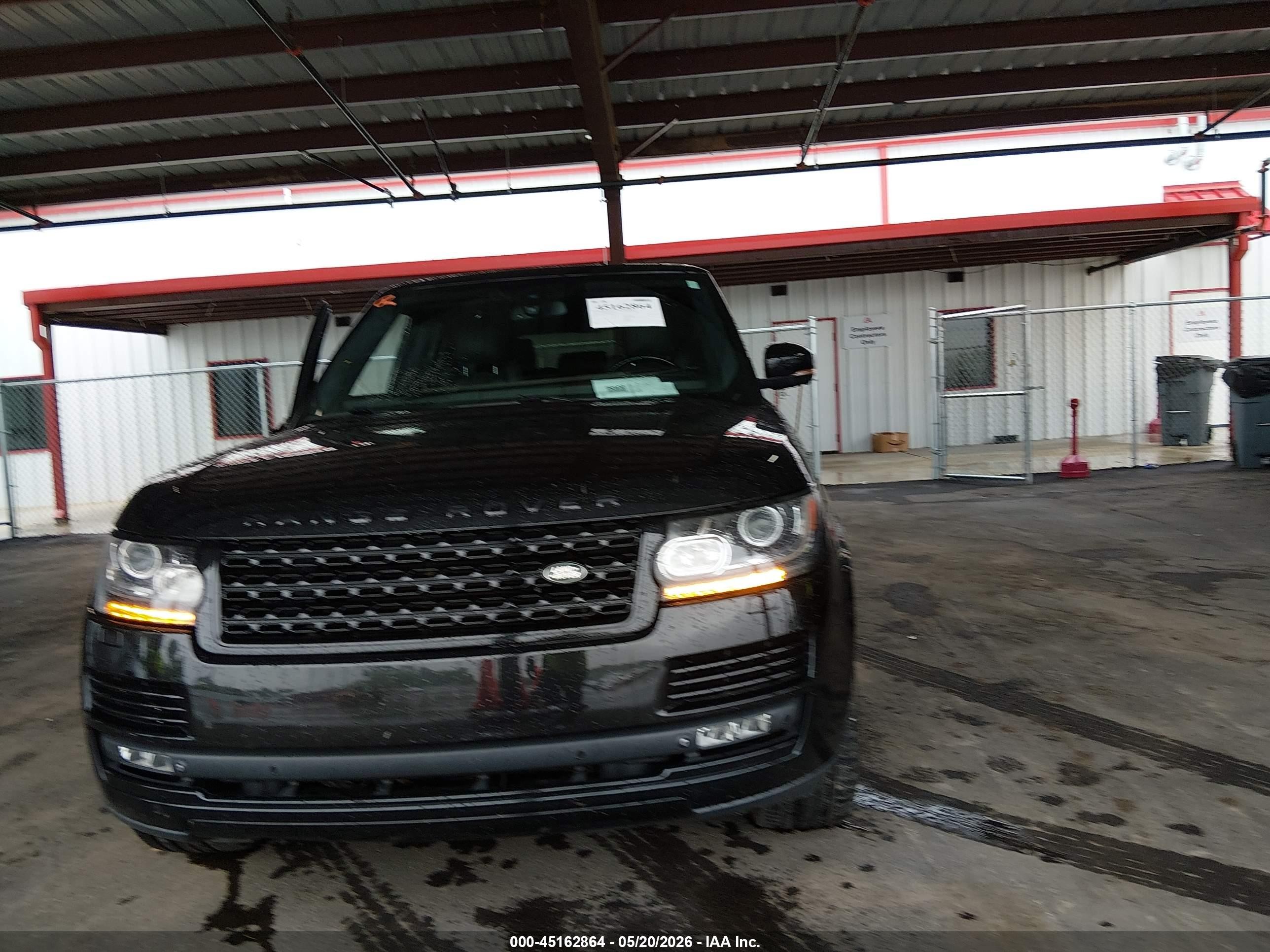 2015 Land Rover Range Rover 3.0l V6 Supercharged Hse Black vin: SALGS2VF2FA204005