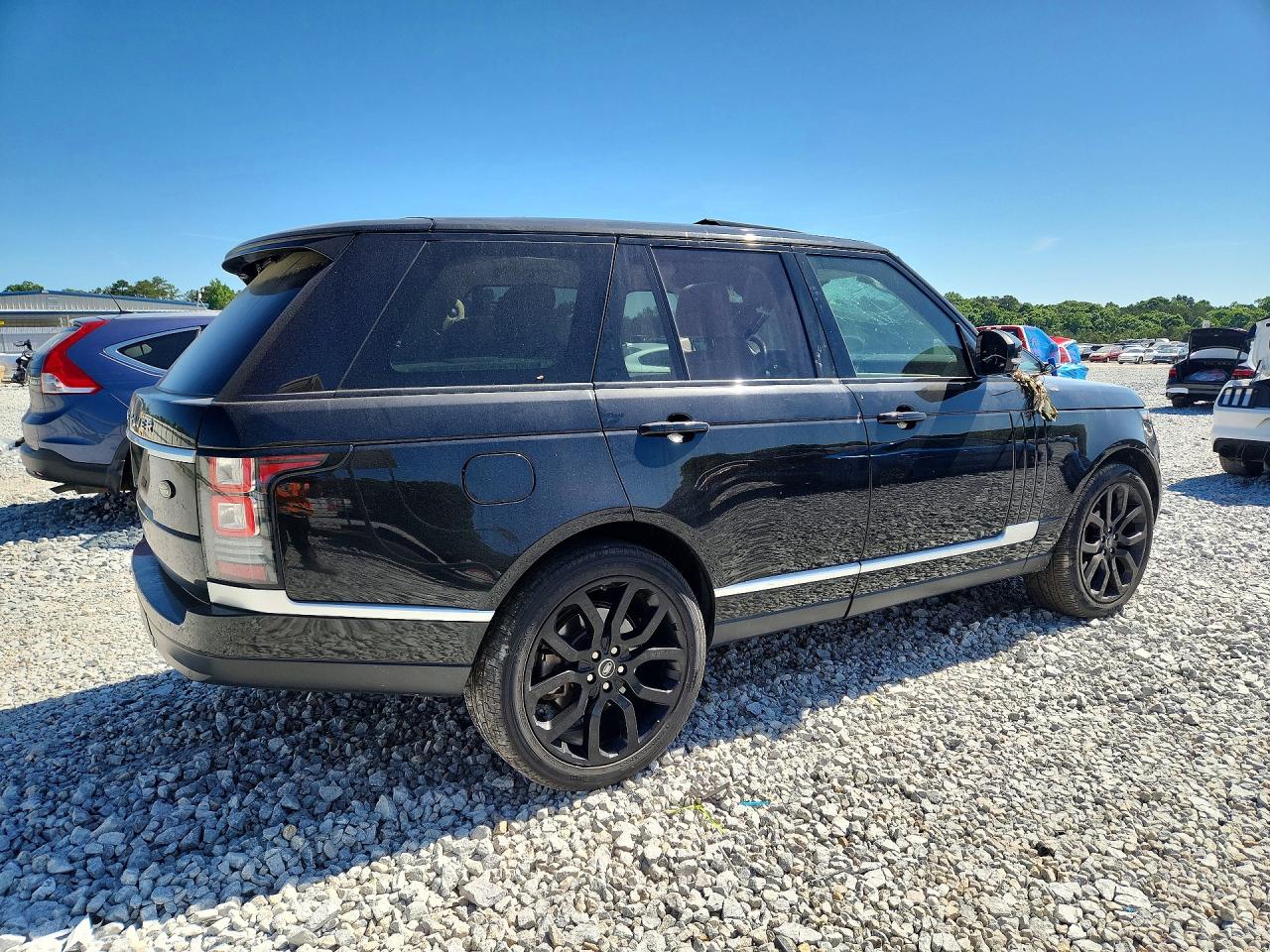 2014 Land Rover Range Rover Hse Black vin: SALGS2VF3EA128860